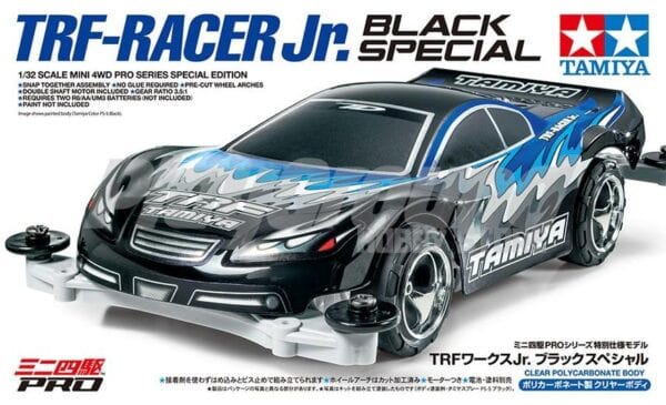 Tamiya 95550 1/32 Mini 4WD TRF-Racer Jr. Black Special (MS Chassis)