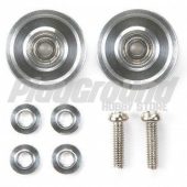 TAMIYA 15437 1/32 MINI 4WD 13mm ALUMINUM BALL-RACE ROLLERS (RINGLESS)