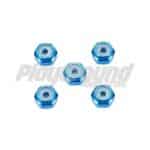 Tamiya 15500 2MM ALUMINUM LOCK NUT BLUE