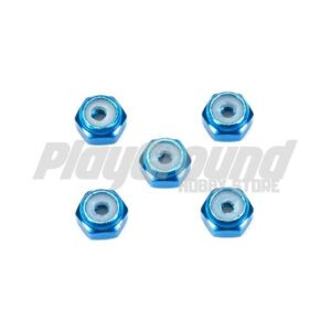 Tamiya 15500 2MM ALUMINUM LOCK NUT BLUE