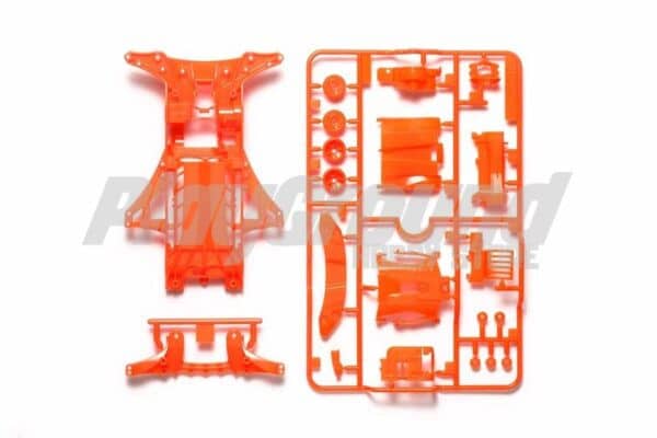Tamiya 95509 FM-A Fluorescent-Color Chassis Set (Orange)