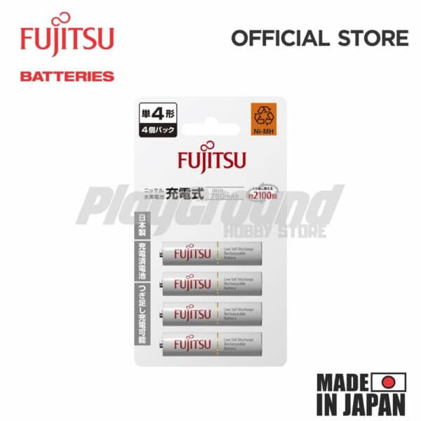 Fujitsu Standard AAA 4 cells 800mAh Rechargeable Battery - HR-4UTC(4B)TW