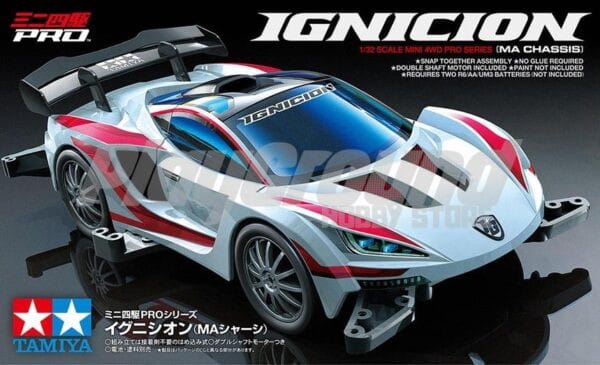 Tamiya 18657 1/32 Mini 4WD Ignicion (MA Chassis)