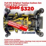 Playground CNC ORIGINAL CARBON PIVOT SET