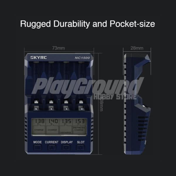 SkyRC NC1500 AA/AAA Battery Charger/Analyzer