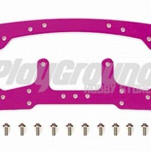 Tamiya 95050 Duralumin Wide F/R Plate (Pink)