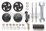 Tamiya 95358 Large Dia. Stabilizer Head Set (17mm) (Black)