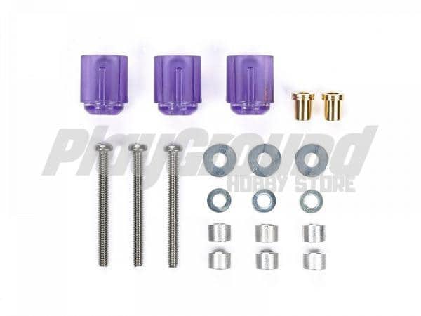 Tamiya 95523 Hi-Mount Tube Stabilizer Set (Clear Violet)