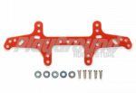 Tamiya 94937 Duralumin Rear Multi Roller Setting Stay (Red)