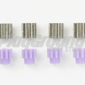 Tamiya 15289 8T Metal & Plastic Pinion Gear Set (4pcs. each)