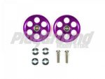Tamiya 95539 HG Lightweight 19mm Aluminum Ball-Race Rollers (Ringless/Purple)