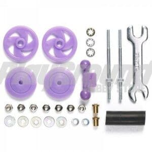 Tamiya 95519 Large Dia. Stabilizer Head Set (17mm) (Purple)