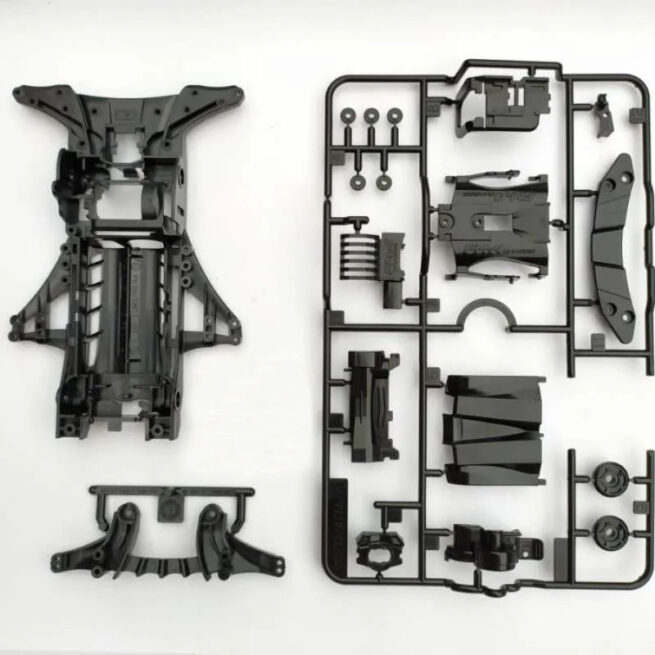 TAMIYA 1/32 MINI4WD - ORIGINAL BLACK FM-A CHASSIS DEKIT