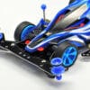 Tamiya 15525 1/32 Mini 4WD LOW FRICTION PLASTIC DOUBLE ROLLERS w/RUBBER RINGS (RED & BLUE/13-12mm)