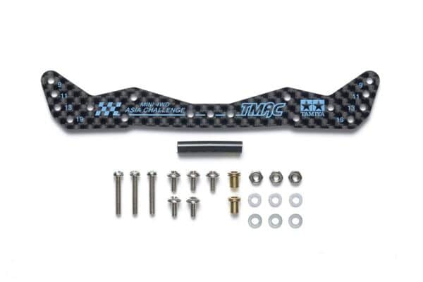 TAMIYA 95652 MINI 4WD HG CARBON WIDE FRONT PLATE Ar Chassis 1.5Mm Asia Challenge