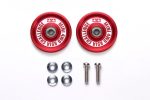 Tamiya 95657 1/32 Mini 4WD HG ALUM BALL-RACE ROLLERS 19Mm Ringless/Red Asia Challenge