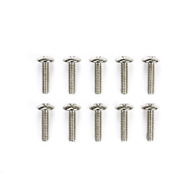 Tamiya AO-1048 Mini 4WD 2x8mm Truss Screws (10pcs) (10323)