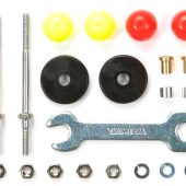 Tamiya 15408 1/32 Mini4WD Long Stabilizer Low Friction Plastic Roller (13mm) Set