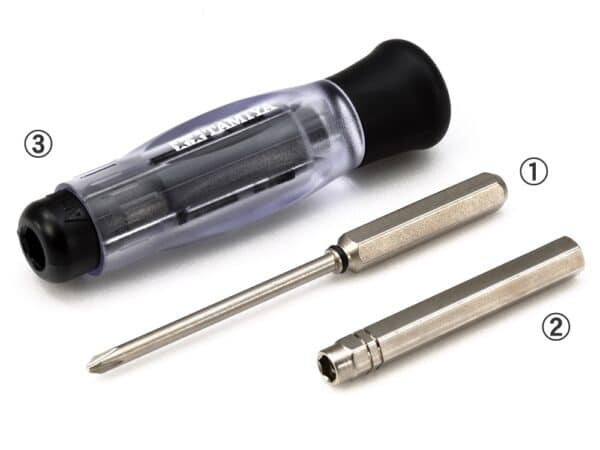 Tamiya 74131 Mini 4WD (+) Screw & Nut Driver PRO