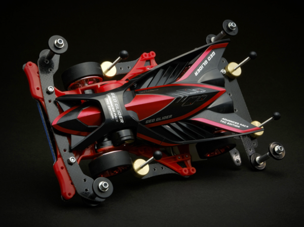 Tamiya 92448 1/32 Mini 4WD Geo Glider AdPack TKC (FM-A)