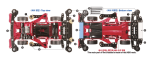Tamiya 92448 1/32 Mini 4WD Geo Glider AdPack TKC (FM-A)