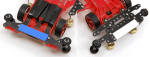 Tamiya 92448 1/32 Mini 4WD Geo Glider AdPack TKC (FM-A)