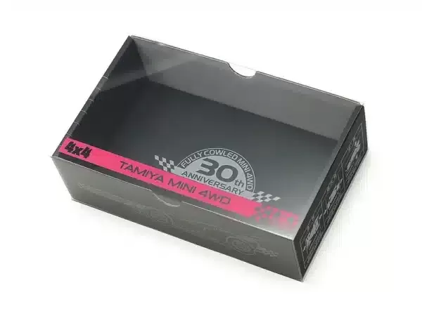 TAMIYA 95670 1/32 FULLY COWLED 30TH ANNIV. BASIC MINI 4WD CAR BOX (BLACK) & SLEEVE