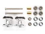 Tamiya 15418 1/32 Mini 4WD DOUBLE ALUMINUM ROLLERS w/RUBBER RINGS (13-12mm)