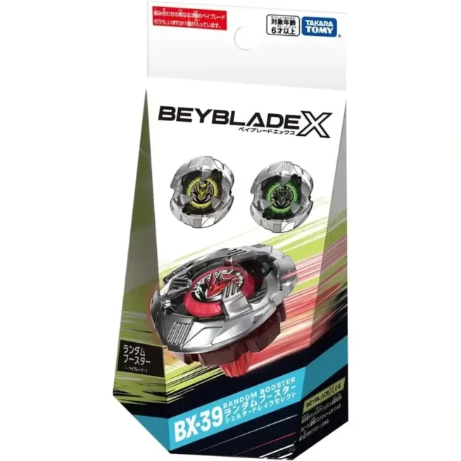 [PRE SALE ETA 14TH MAR] BEYBLADE X - BX-39 RANDOM BOOSTER SHELTER DRAKE SELECT