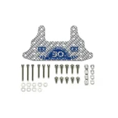 TAMIYA 95675 - FULLY COWLED 30TH ANNIV. HG CARBON REAR BRAKE STAY (1.5mm/SILVER)