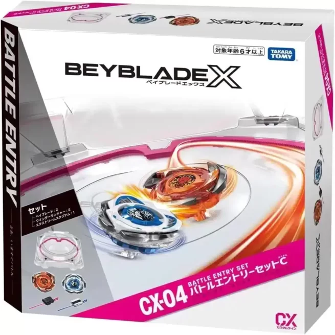 [PRE SALE ETA MID MAY] Beyblade X CX-04 Battle Entry Set