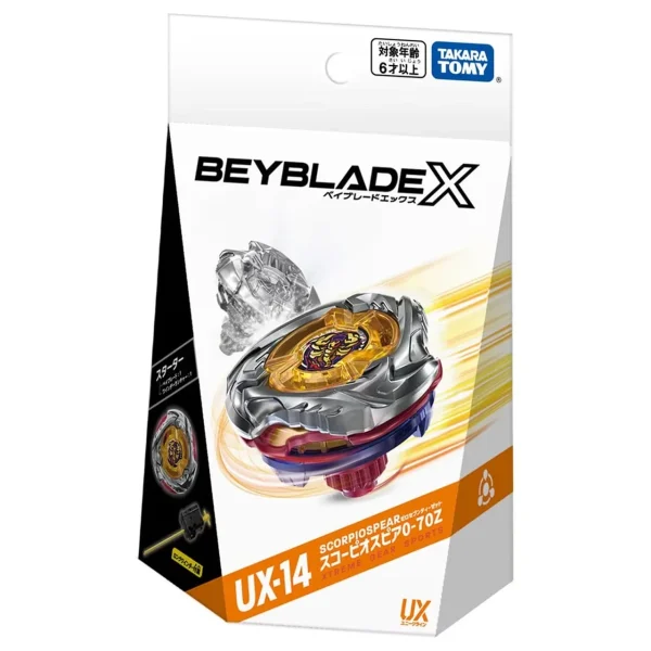 BEYBLADE X UX-14 SCORPIOSPEAR 0-70Z STARTER
