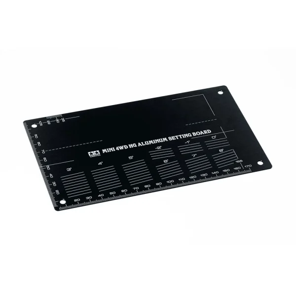 TAMIYA 95507 1/32 MINI 4WD HG ALUMINUM SETTING BOARD (BLACK)