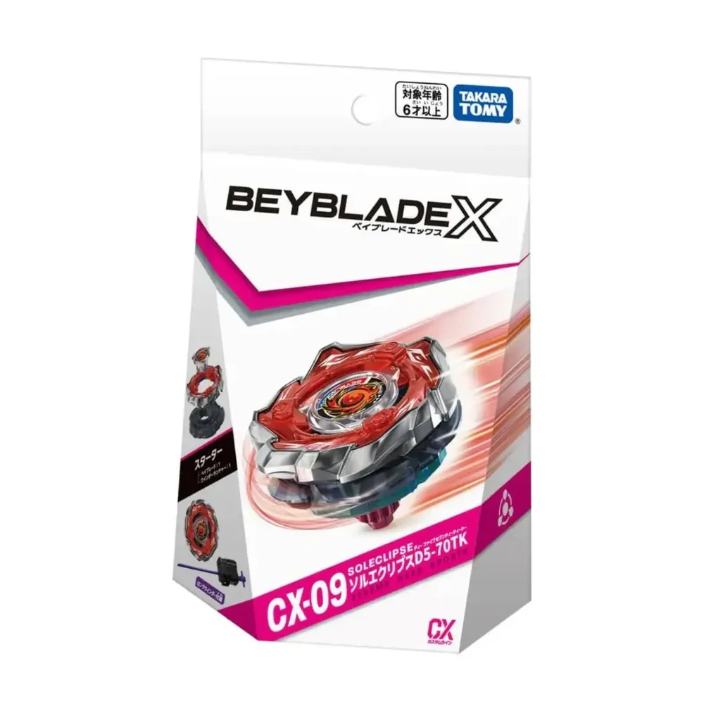 BEYBLADE X CX-09 SOLECLIPSE D5-70TK - The Playground Hobby Store