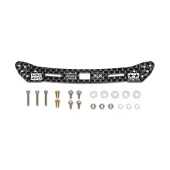 TAMIYA 15549 1/32 MINI 4WD HG CARBON WIDE REAR PLATE 2MM (SLIDING DAMPER)