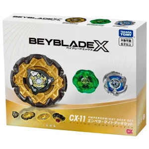 [PRE SALE ETA 3RD NOV] BEYBLADE X - CX-11 EMEPROR MIGHT DECK SET