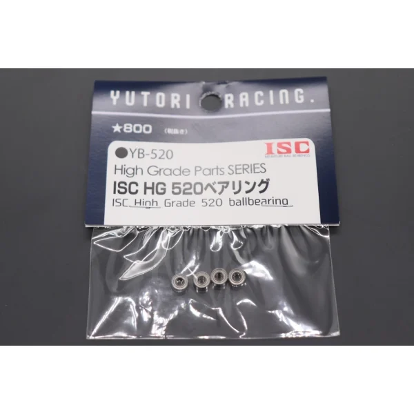 YB-520 YUTORI RACING ISC HG 520 BALL BEARING (PACK OF 4)
