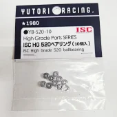 YB-520 YUTORI RACING ISC HG 520 BALL BEARING (PACK OF 10)