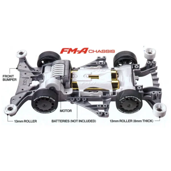 TAMIYA 92462 1/32 MINI 4WD MACH FRAME PHILIPPINE CUP CAR (FM-A CHASSIS)