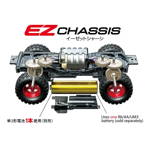 TAMIYA 95173 1/32 MINI 4WD TRAIL MINI 4WD KUMAMON VERSION (15TH ANNIVERSARY)