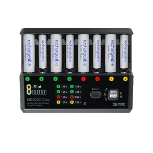 [PRE ORDER ETA DEC/JAN] SKYRC NC3000 OCTA AA/AAA NiMH/NiCD Battery Charger/Analyzer