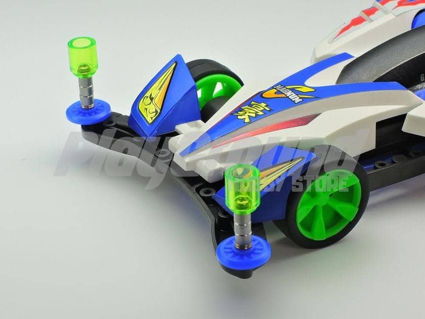 Tamiya 95440 1/32 Mini 4WD Hi-Mount Tube Stabilizer Set (Clear Green)