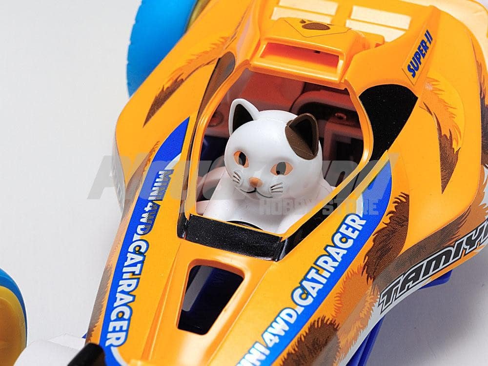 TAMIYA 18090 1/32 MINI 4WD CAT RACER (SUPER-II CHASSIS)