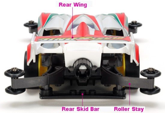 TAMIYA 19446 1/32 MINI 4WD GREAT BLASTSONIC (AR CHASSIS)