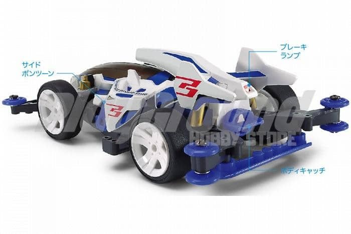 Tamiya 18641 1/32 Mini 4WD Shooting Proud Star (MA Chassis) Tamiya 18641 1/32 Mini 4WD Shooting Proud Star (MA Chassis)