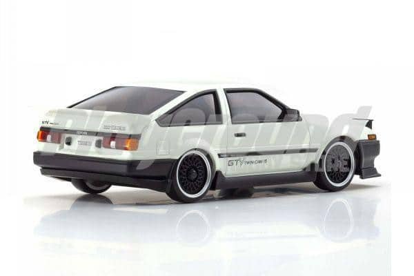 Kyosho Mini-Z AWD Toyota SPRINTER TRUENO AE86 GTV White w/ KT-531P Radio RTR Readyset