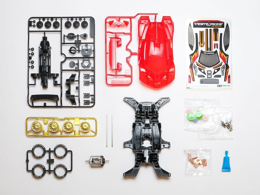 TAMIYA 92445 1/32 MINI 4WD FESTA JAUNE TAMIYA KOREA SPECIAL (MA CHASSIS)