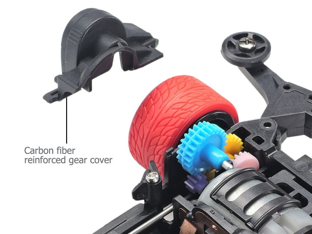 TAMIYA 95508 1/32 MINI 4WD NEO-TRIDAGGER ZMC CARBON SPECIAL LIMITED EDITION SUPER II CHASSIS KIT