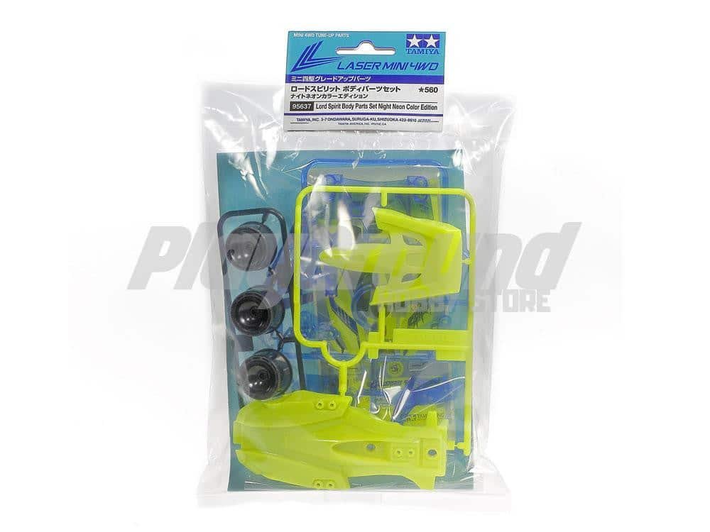 Tamiya 95637 Lord Spirit Body Parts Set Night Neon Color Edition