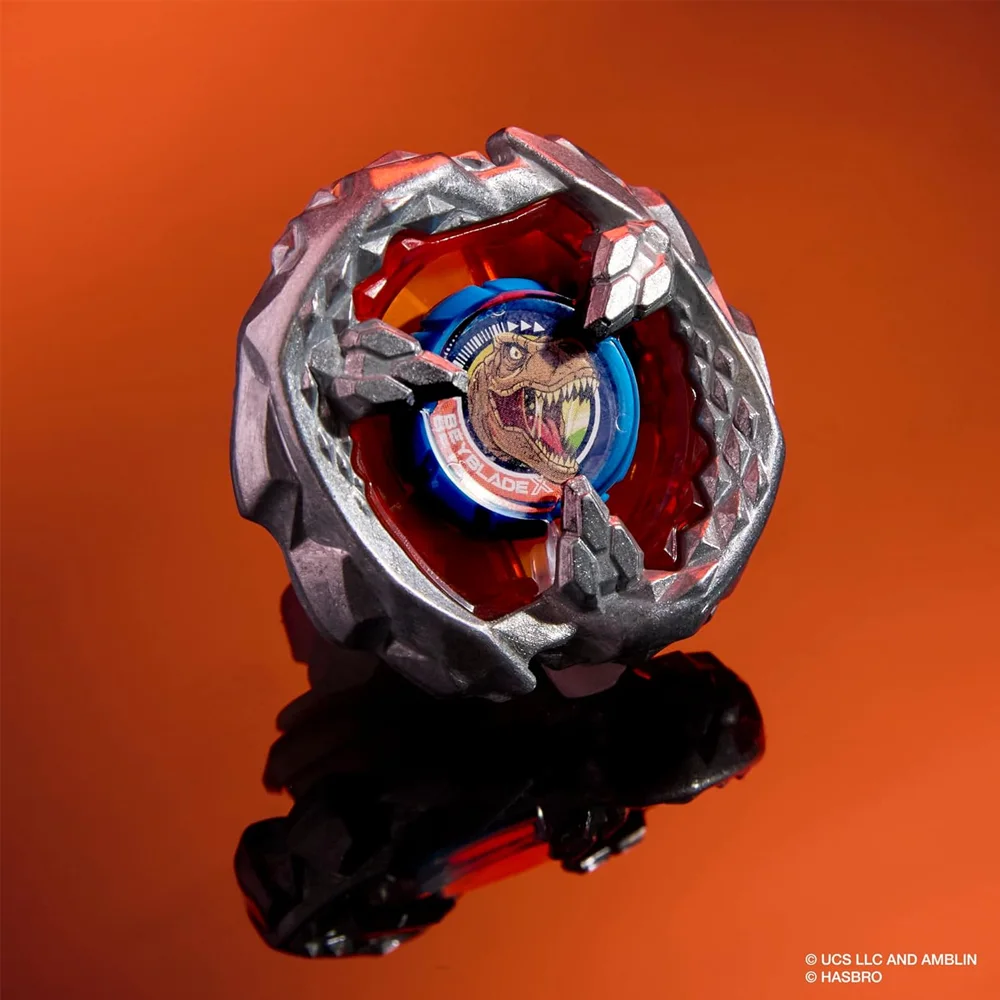 BEYBLADE X BXG-40 JURASSIC WORLD MOSASAURUS VS T-REX